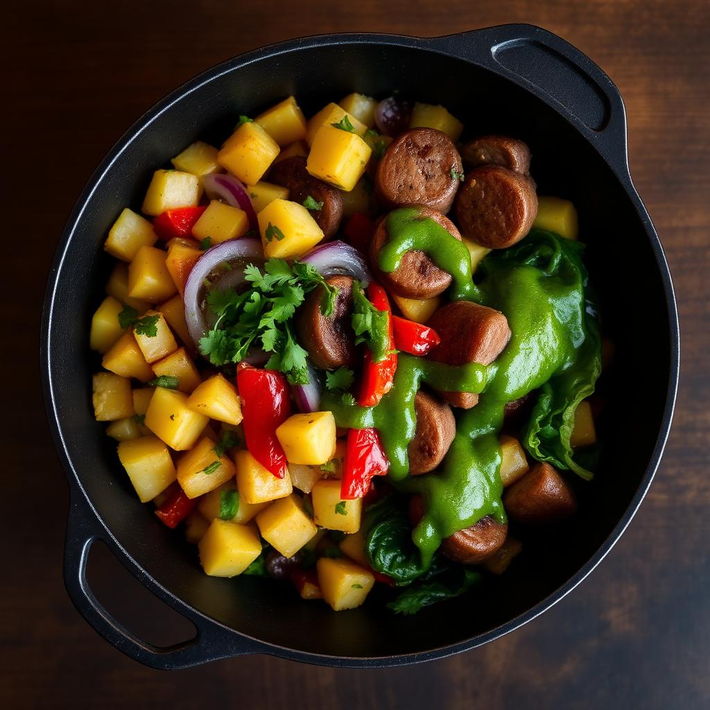 The Victorious Vegan Hash Bowl